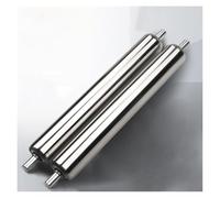 Juego de 2 rodillos transportadores comerciales de 25 a 60 mm de diámetro, 1000 mm de longitud, ideal para descarga de almacén y carpintería, diseño de funcionamiento suave y resistente