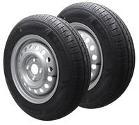 Juego de 2 ruedas completas 155/80R13 84N 100x4, neumáticos 4Jx13 4 agujeros 155 80 R 13