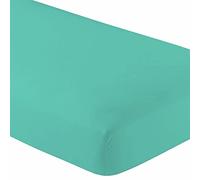 Juego de 2 sábanas bajeras de Punto Jersey 100% algodón, Suaves y cómodas, tamaño Individual Extra Largo, Bolsillo Profundo de 15 Pulgadas, 39 x 80 Pulgadas, Ideal para Dormitorio, Hospital y Camas