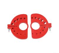 Juego de 2 sacapuntas portátiles para amoladoras angulares, ángulo ajustable y diseño múltiple adecuado para varios tamaños y materiales de broca (rojo)