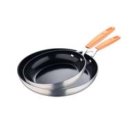 San Ignacio Juego de 2 Sartenes Ø16Ø28cm en aluminio forjado para inducción COMPACT