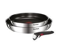 Tefal Ingenio Emotion Set de 2 Sartenes de Aluminio 22/26cm + 1 Mango Aptas para Inducción