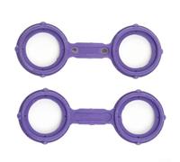 Juego de 2 sellos de enfriador de aceite de motor (A6421880580) para motores OM642 V6, compatible con kit de juntas de goma