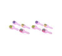 Juego de 2 sellos de rodillo de esponja para niños, pintura de espuma, para manualidades, color rosa