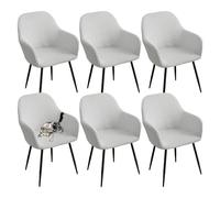 Juego de 2 sillas de comedor de cuero impermeables, modernas sillas laterales de cocina y comedor con patas de metal, elegante diseño rojo y negro, patas doradas perfectas para decoración del hogar