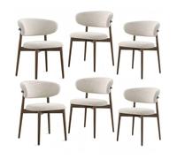 Juego de 2 sillas de comedor modernas de madera maciza de mediados de siglo para cocina y comedor, elegantes y duraderas, perfectas para decoración del hogar y comodidad