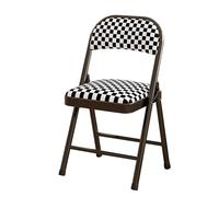 Juego de 2 sillas plegables acolchadas de piel sintética, marco de metal resistente, capacidad de 250 kg, fácil almacenamiento en interiores y exteriores, perfectas para fiestas en casa, oficina