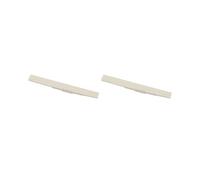 Juego de 2 sillines de hueso de búfalo de 80 mm para guitarra clásica