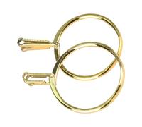 Juego de 2 soportes ajustables para joyas, acabado dorado, adecuado para exposiciones minoristas, soporte de joyería dorado