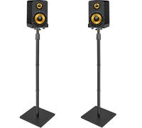 Juego de 2 Soportes para Altavoces de Altura Ajustable con 115 a 140cm