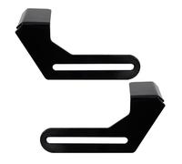 Juego de 2 soportes para amoladora de acero inoxidable, diseño de soporte de herramientas para 150-200/250 bancos, amoladoras, espacios de trabajo, soporte de herramientas de acero inoxidable