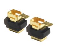 Juego de 2 soportes para escobillas de carbono compatibles con herramientas eléctricas Hitachi incluyendo HP1500, HP2040, HR2475, HR2455, 4340FCT, 4350FCT, 6407, 6408, 6821, 8450, número de pieza