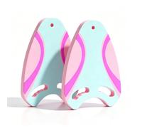 Juego de 2 Tabla de Natación Piscina Ayuda de Natación Tabla de natación unisex de Espuma EVA en Forma de A Kickboard Flotante de Alta Flotabilidad con Asas para Ejercicios de Natación,Playa y Piscina