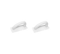 Juego de 2 tablas de cortar con asa, raspador de cocina para tablas de cortar blancas, 17 x 6 x 9 cm, fácil de usar, perfecto para restaurar y mantener los elementos esenciales de la cocina
