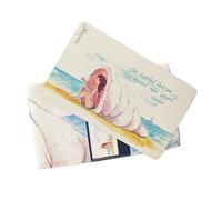 Juego de 2 tablas de desayuno y paño de cocina de Sweetdesign, juego de regalo divertido con motivos de Karin Tauer: Las pequeñas maravillas hacen que mi vida sea hermosa.