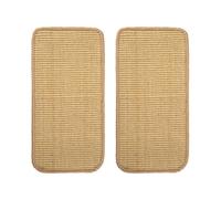 Juego de 2 tablas de sisal para gatos, adhesivo de pared, poste de escalada con superficies texturizadas para atraer gatitos, almohadilla de sisal para muebles