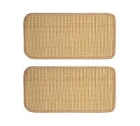 Juego de 2 tablas de sisal para gatos, adhesivo de pared, poste de escalada con superficies texturizadas para atraer gatitos, almohadilla de sisal para muebles