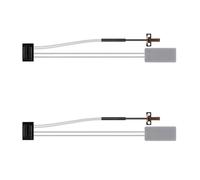 Juego de 2 termistores A1 y calentador de cerámica A1 de 24 V, 70 W, 300 ℃, compatible con impresora 3D Bambu Lab A1/A1, mini calentador y termistor de cerámica Hotend,