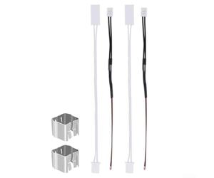 Juego de 2 termistores térmicos para X1 X1C 24 V 48 W Fast Heat | Compatible con X1/X1C, potencia de 24 V y 48 W, tiempo de calentamiento rápido, control preciso, metal duradero