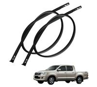 Juego de 2 Tiras de Sellado para Canalón de Techo para Toyota Hilux Vigo 2005-2015 OE: 75552-0K031 75551-0K031, Goma Impermeable Original EPDM Resistente Intemperie