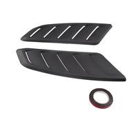 Juego de 2 tomas aire universales plástico ABS Compatible With coche, ventilación capó delantero, compatible con Ford Mustang 2015-2017