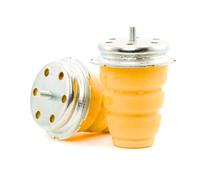 Juego de 2 topes de suspensión de goma para eje trasero izquierdo y derecho compatibles con CITROËN Jumper, FIAT Ducato y PEUGEOT Boxer 516650 1311826080 1311858080