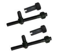 Juego de 2 tornillos tensores de cadena de motosierra de repuesto de metal, para herramienta de motosierra, ajuste de tensión