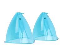 Juego de 2 Uds de Tazas de Terapia de Ventosas, Taza de Terapia de Ventosas China, Accesorios de Máquina de Terapia de Vacío de Masaje de Succión para Glúteos(XL(180ml))