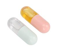 Juego de 2 Unidades de 5,5 Ml para Rellenar Labios de Día y Noche, Suero de Menta y Jengibre para Labios Más Hidratados, con Potenciador de Labios Hidratante para un Maquillaje