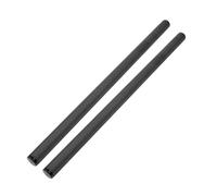 Juego de 2 varillas de tubo de 15 mm, 10 cm, 15 cm, 25 cm, 30 cm, 40 cm para barra de 15 mm, juego de jaula de cámara de seguimiento y enfoque