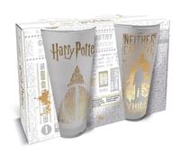 Stor Juego de 2 vasos de cristal mate Harry Potter 490 ml