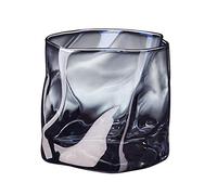 Juego de 2 vasos de whisky Bourbon de 280 ml, vidrio doble antiguo, cristal de whisky de cristal, vaso de ron adecuado para el hogar, bares, restaurantes y hoteles