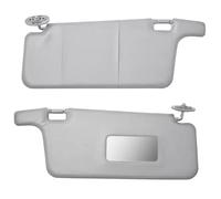 Juego de 2 Viseras Parasol para Civic IES CX DX EX EXR HX 1996-2001 en Color Gris y Negro para Conductor y acompañante Volante a la Izquierda Ref(Gray)