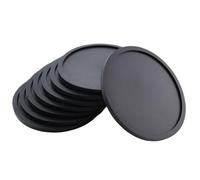 Juego de 20/40 Posavasos Silicona for Bebidas, manteles Individuales Antideslizantes for Tazas café, Accesorios Cocina para Uso doméstico(0.5x6cm 20pcs)