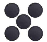 Juego de 20/40 Posavasos Silicona for Bebidas, manteles Individuales Antideslizantes for Tazas café, Accesorios Cocina para Uso doméstico(0.5x6cm 40pcs)