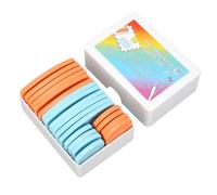 Juego de 20 alfileres de bloqueo para tejido de acero inoxidable, peine de bloqueo para tejer suéteres y labores de punto, herramienta de estiramiento y bloqueo uniforme con