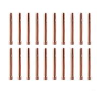 Juego de 20 alicates de sujeción tig de cobre WP17 de 3/32 pulgadas para alicates tig de 2,4 mm para WP18 WP26 para accesorios de soldadura tig de 3/32 pulgadas para Lincoln para miller 20 unidades