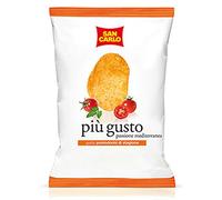 Juego de 20 bolsas de patatas San Carlo plus Gusto Passione mediterráneo 50 g tomates cherry de temporada