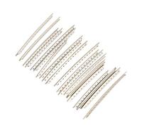 Juego de 20 Cables para Traste de Guitarra, Alambre para Traste de Banjo, Alambre para Traste de 2 Mm, Marcador de Traste de Guitarra, Puntos Laterales, Cobre Alambre