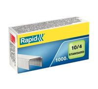 Juego de 20 cajas de 1000 grapas N ° 10/4 estándar, acero galvanizado