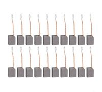 Juego de 20 cepillos de carbono para WU900 para WU829 para WU816 y WU771 piezas de amoladora angular con dimensiones de ajuste exacto