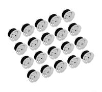 Juego de 20 clips de nailon para decoración de puertas interiores, compatible con múltiples modelos de vehículos, piezas de repuesto de fácil instalación