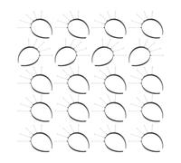 Juego de 20 Diadema Resortes Estructura Espiral de Cinco Puntos | Diseño Clásico Unisex, Elasticidad Duradera, Accesorios para Proyectos Escolares y Disfraces Teatrales