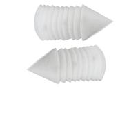 Juego de 20 filtros cónicos G4 para válvulas de disco de aire de escape redondas DN125, aproximadamente 180 mm de longitud, compatible con Helios Maico Pluggit Zehnder