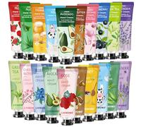 Juego de 20 lociones de mano a granel, crema hidratante para manos secas, mini loción de mano, tamaño pequeño, loción de viaje, fragrancia natural de plantas, loción de manos pequeñas, juegos de