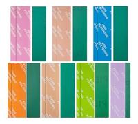 Juego de 20 palitos de lijado, pulidor de metal y madera, almohadillas de arena, mini lijadora de dedos, barras de lijado de doble cara, herramientas de pulido para modelo en miniatura