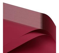 Juego de 20 papeles de manualidades de color sólido para arreglos florales y embalaje, papel de regalo de ramo amigable