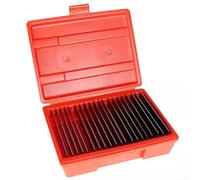 Juego de 20 pares de bloques paralelos de acero de 132 x 6 pulgadas endurecido con precisión de 0.0001 pulgadas para uso maquinista que sostiene piezas de trabajo cuadradas y planas en tornillo de
