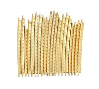 Juego de 20 Piezas de Alambre para Traste de Guitarra de Latón de 2,0 MM para Guitarras de Madera