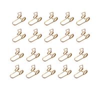 Juego de 20 resortes de trompeta para corneta, piezas de reparación profesionales, accesorios de bajo musical para niños